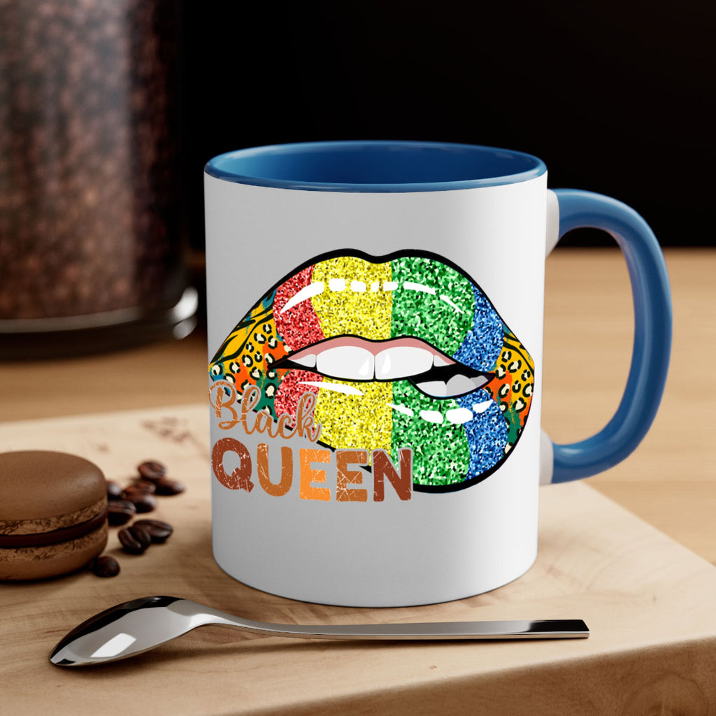 Juneteenth Black Queen Sexy Lip Png 35#- juneteenth-Mug / Coffee Cup