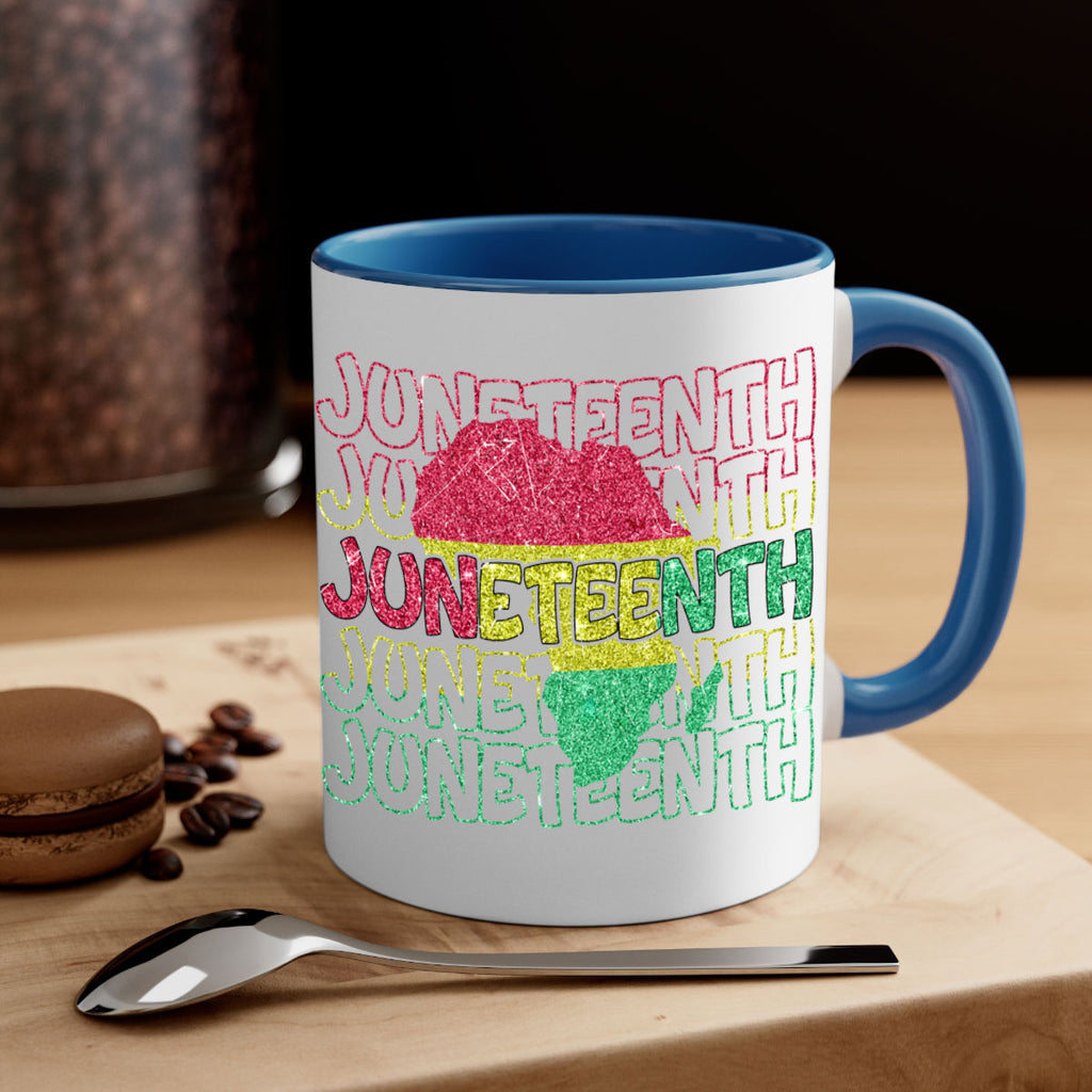 Juneteenth Fist Black History 1865 Png 13#- juneteenth-Mug / Coffee Cup