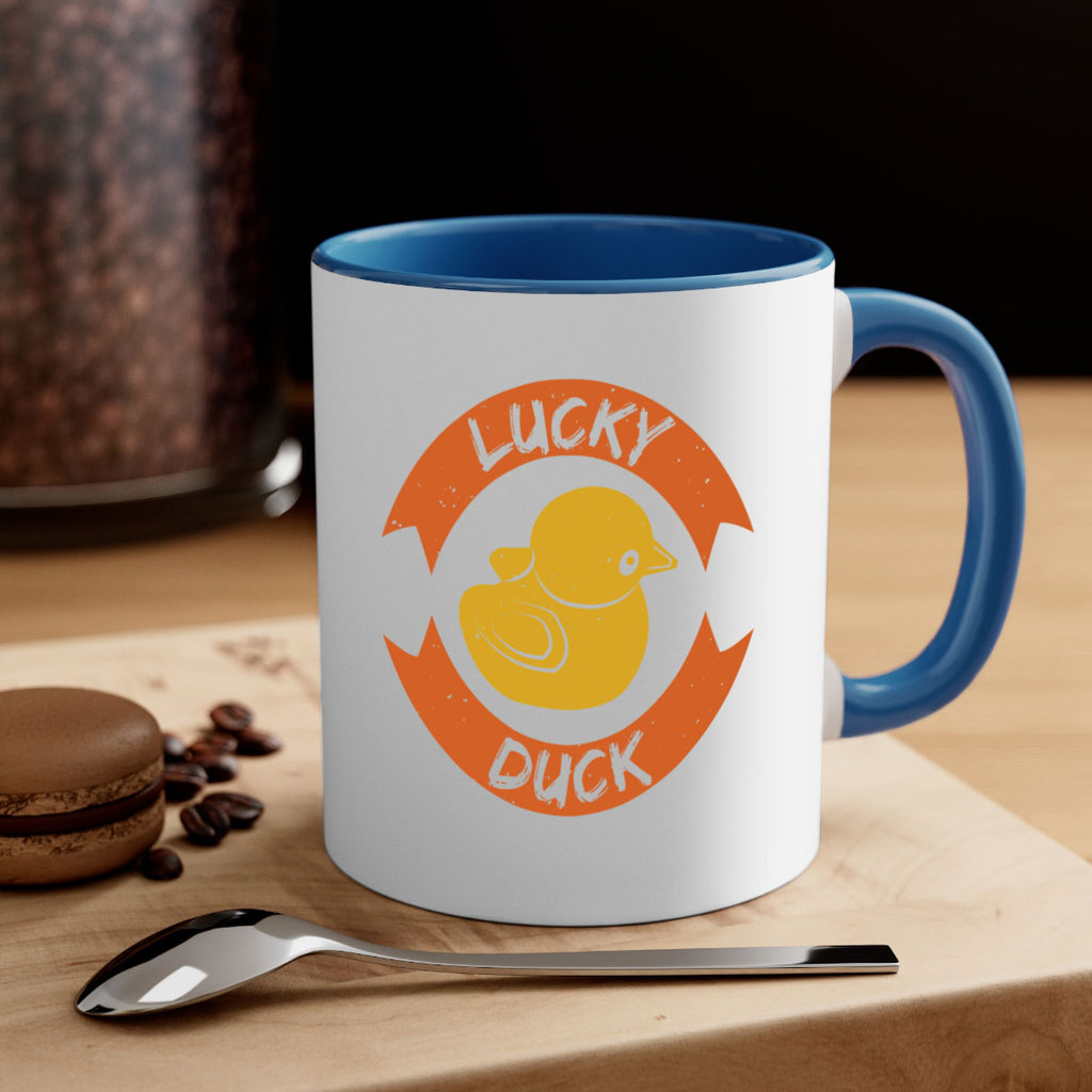 Lucky Duck Style 27#- duck-Mug / Coffee Cup