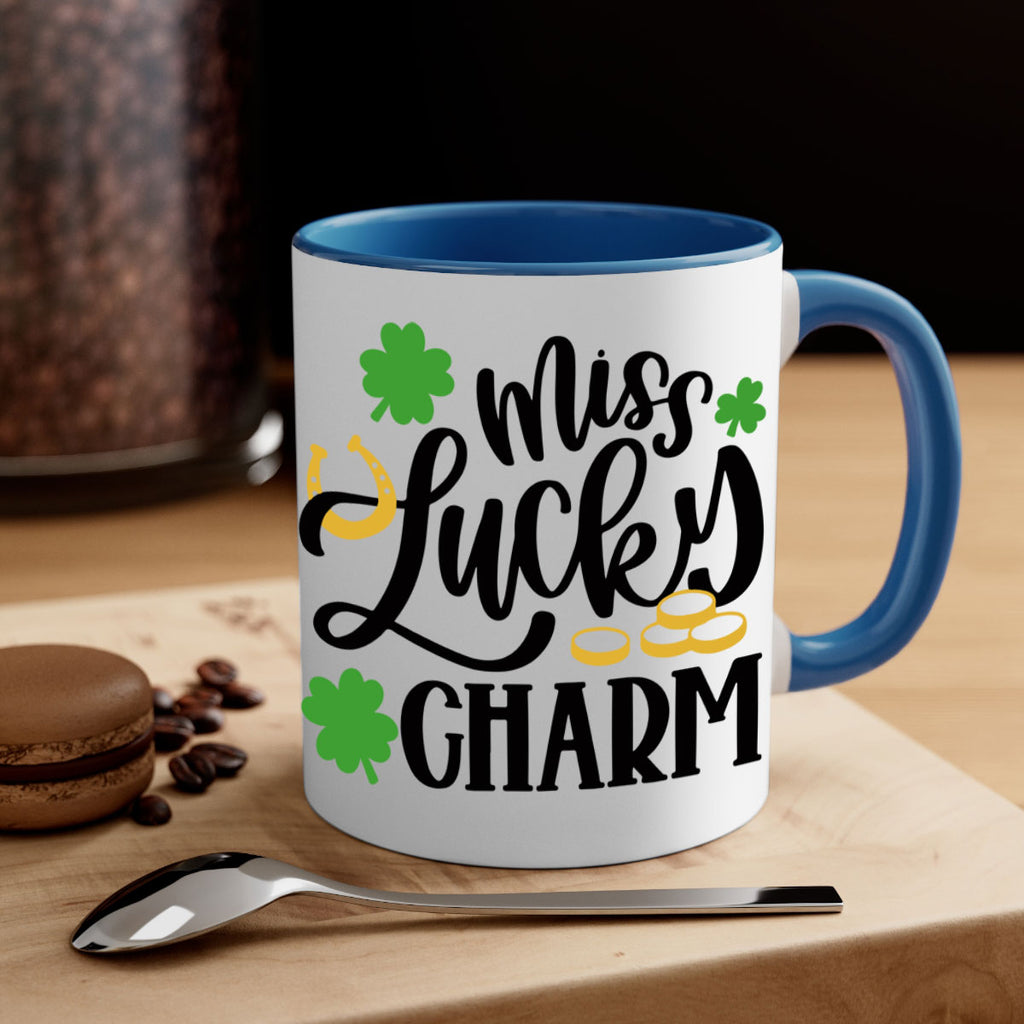 Miss Lucky Charm Style 47#- St Patricks Day-Mug / Coffee Cup