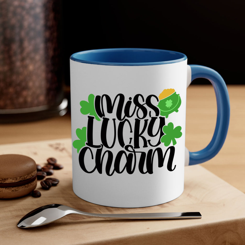 Miss Lucky Charm Style 48#- St Patricks Day-Mug / Coffee Cup