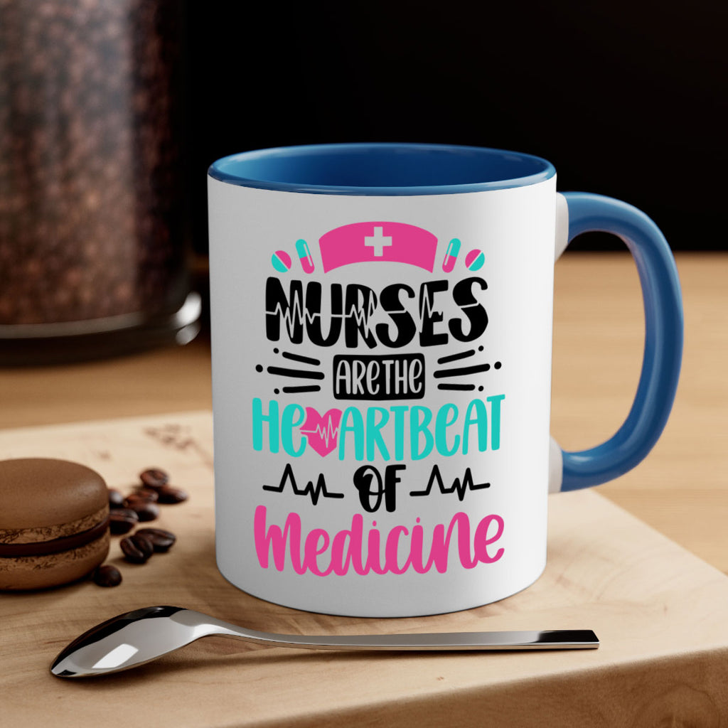 Nurses Are The Heartbeat Style Style 90#- nurse-Mug / Coffee Cup