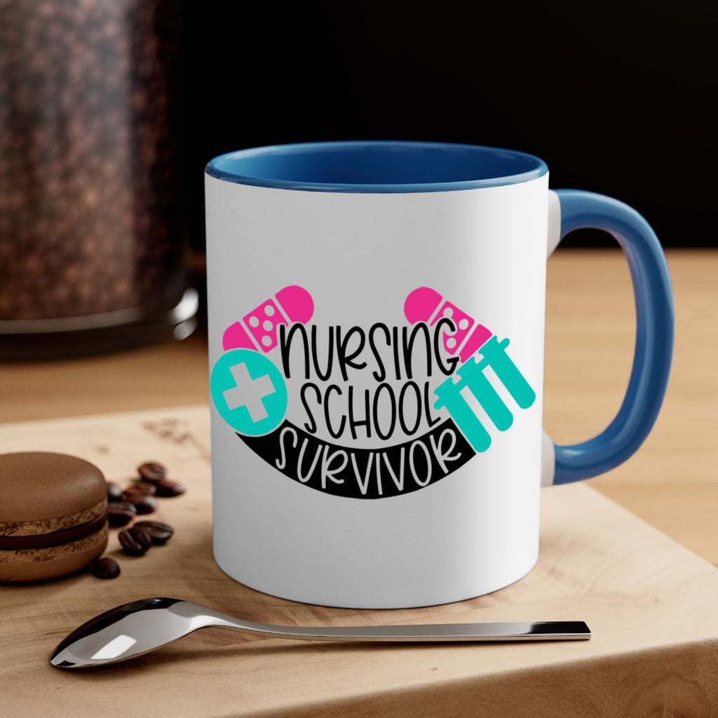 Nursing School Survivor Style Style 64#- nurse-Mug / Coffee Cup