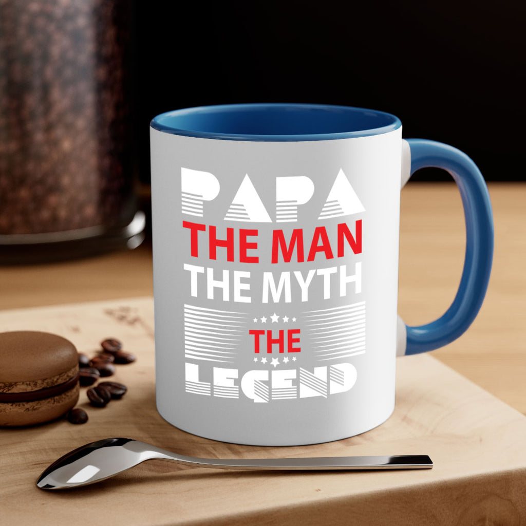 PAPA THE MAN 114#- grandpa-Mug / Coffee Cup