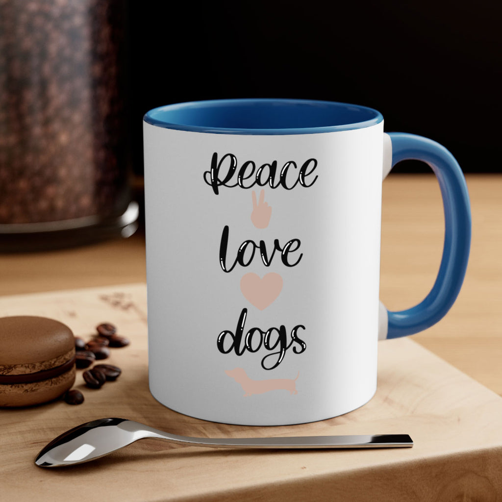 Peace Love Dogs Style 11#- Dog-Mug / Coffee Cup