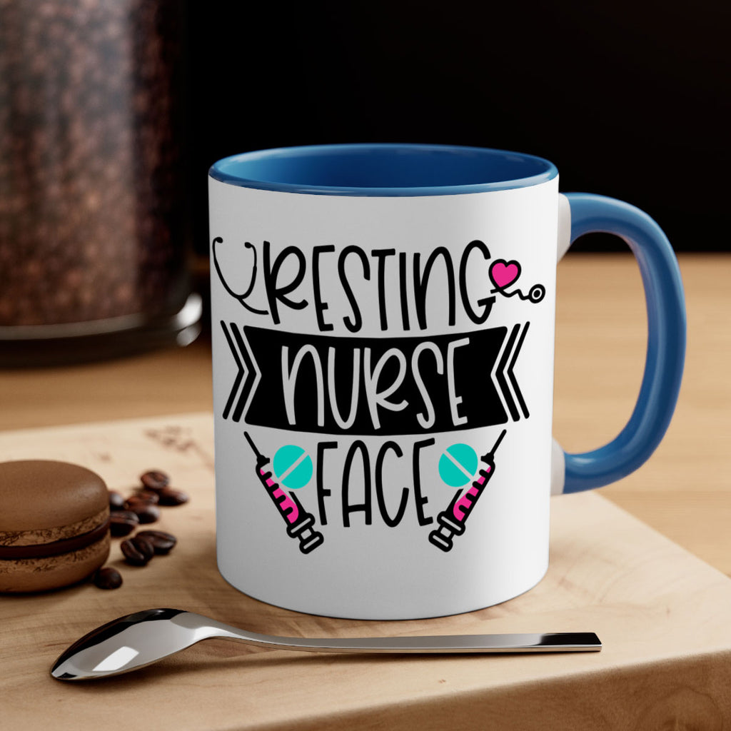 Resting Nurse Face Style Style 58#- nurse-Mug / Coffee Cup
