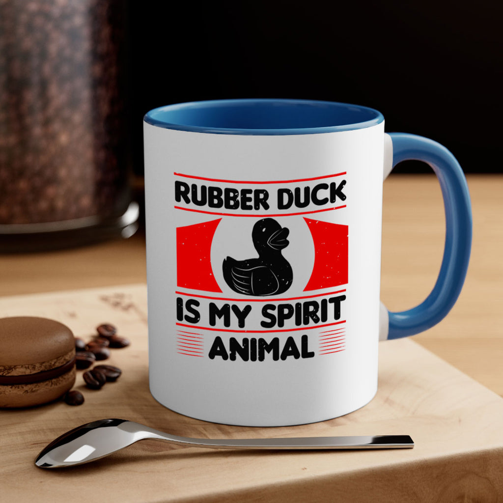 Rubber duck is my spirit animal Style 19#- duck-Mug / Coffee Cup