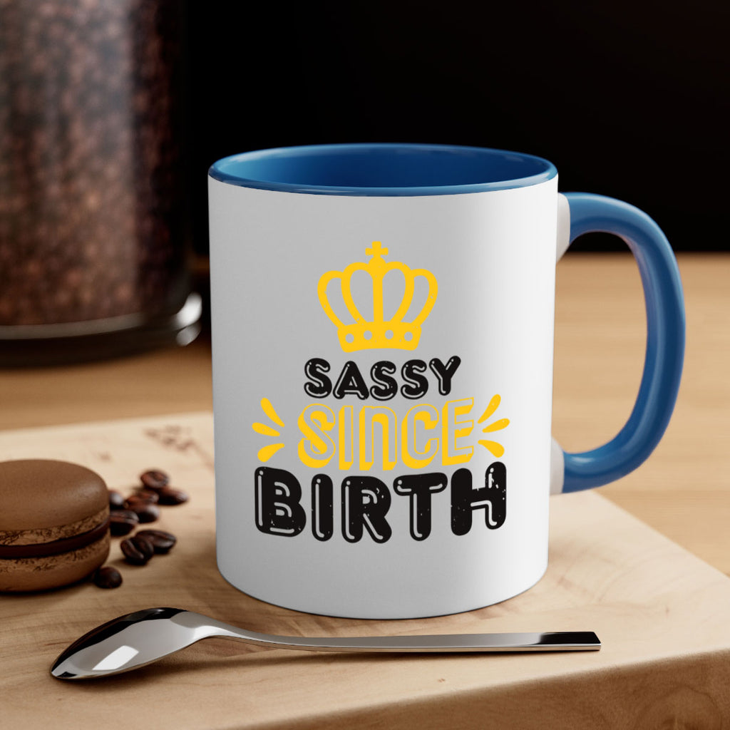 Saddy since birth Style 16#- baby shower-Mug / Coffee Cup