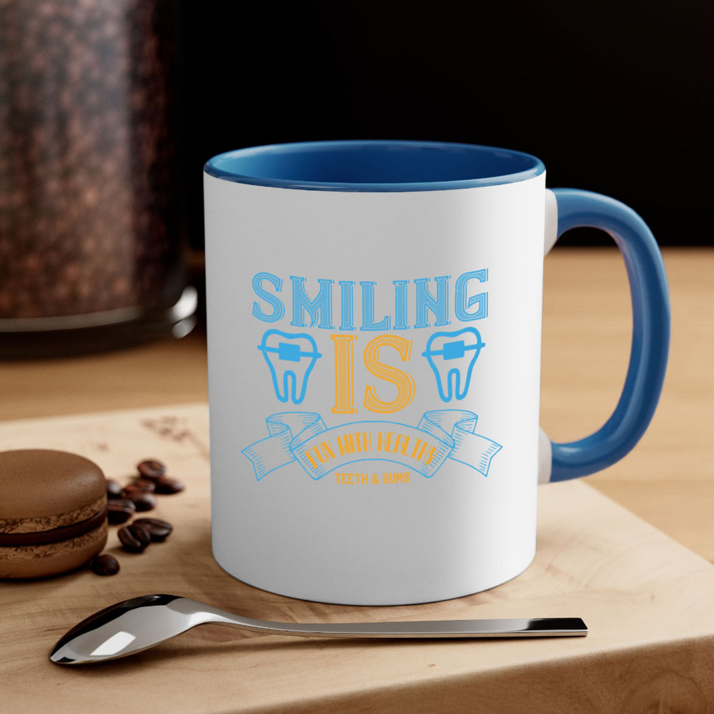 Smiling is Fun With Healthy Teeth Gums Style 20#- dentist-Mug / Coffee Cup