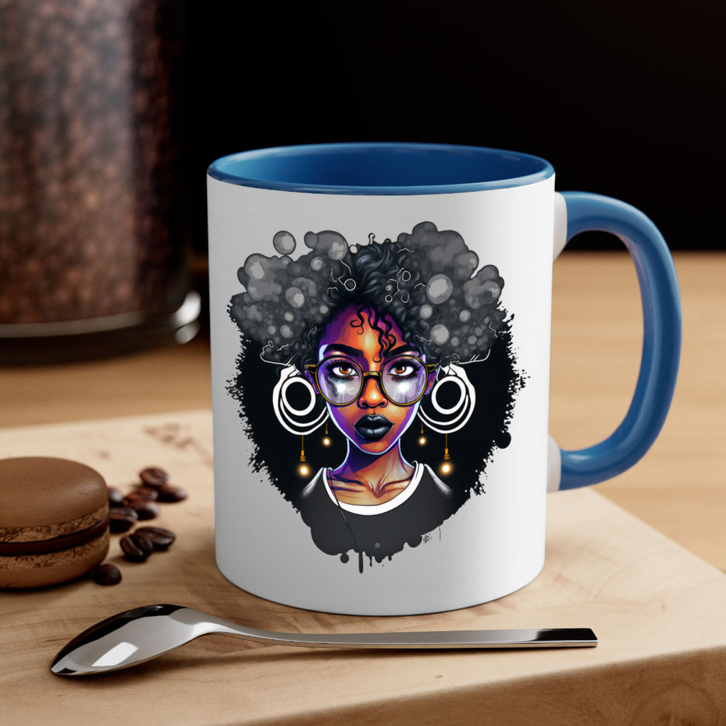 Sparkling Black Girl Design 10#- Black women - Girls-Mug / Coffee Cup