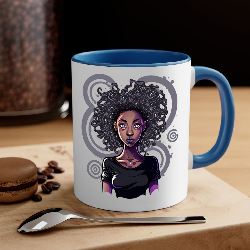 Sparkling Black Girl Design 14#- Black women - Girls-Mug / Coffee Cup