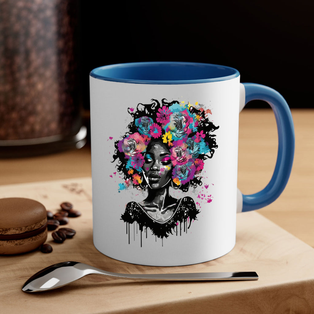 Sparkling Black Girl Design 17#- Black women - Girls-Mug / Coffee Cup