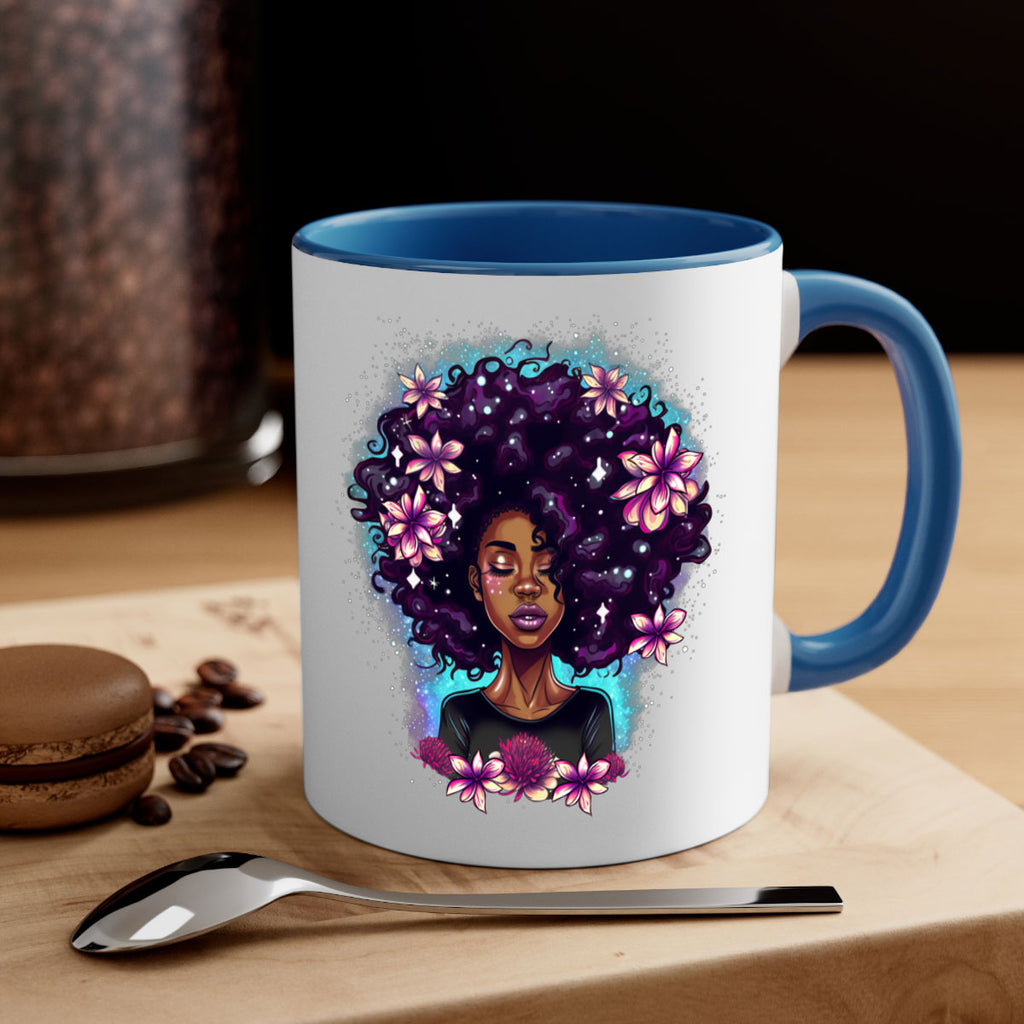 Sparkling Black Girl Design 3#- Black women - Girls-Mug / Coffee Cup
