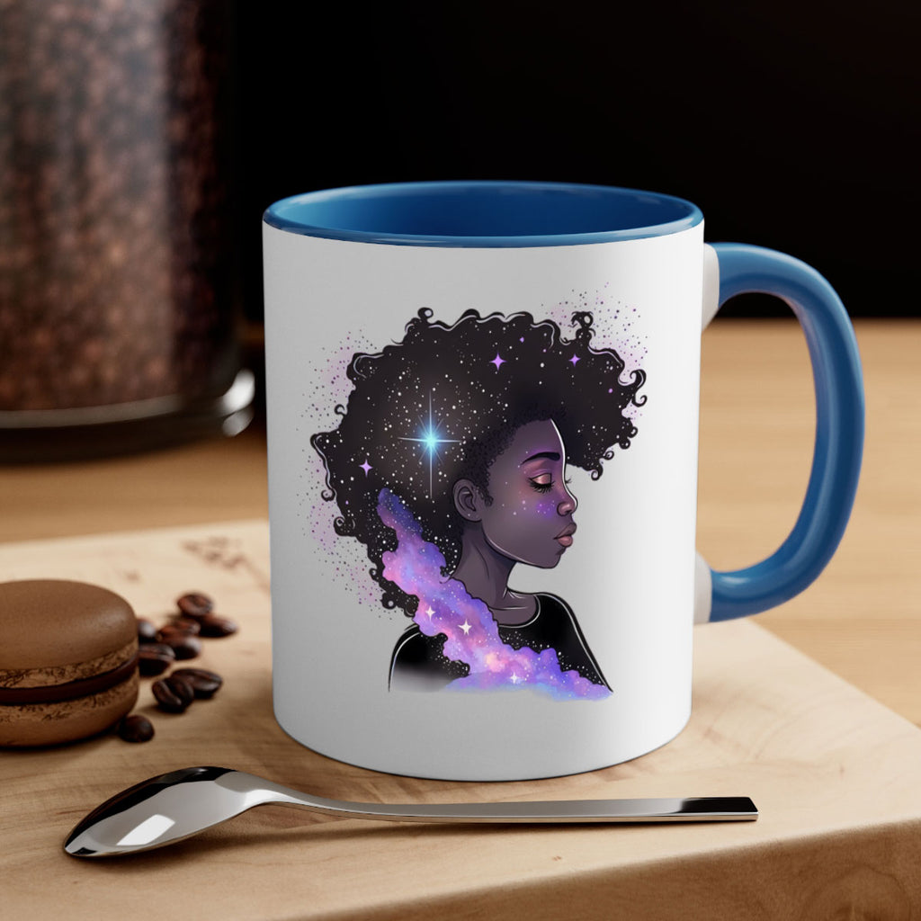 Sparkling Black Girl Design 4#- Black women - Girls-Mug / Coffee Cup