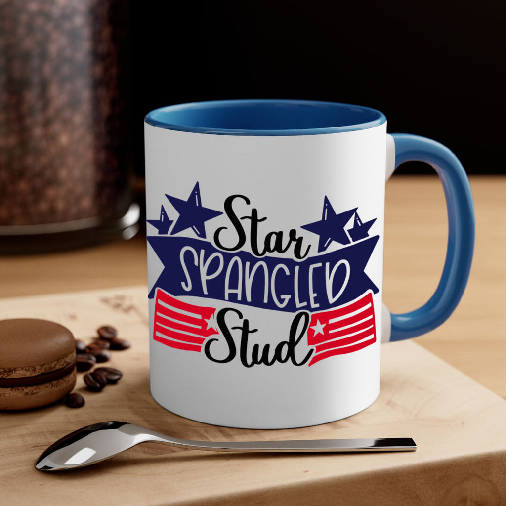 Star Spangled Stud Style 173#- 4th Of July-Mug / Coffee Cup