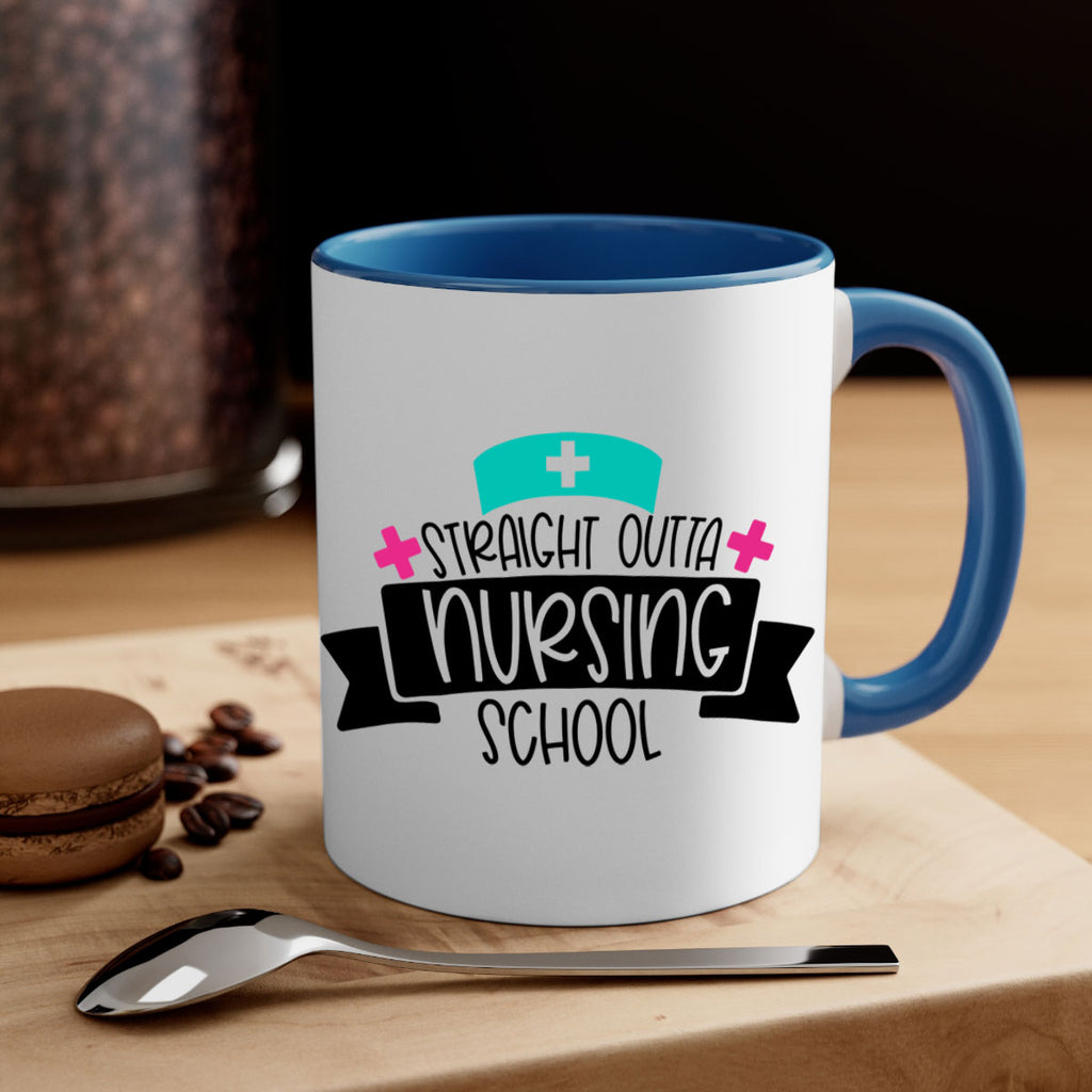 Straight Outta Nursing School Style Style 27#- nurse-Mug / Coffee Cup