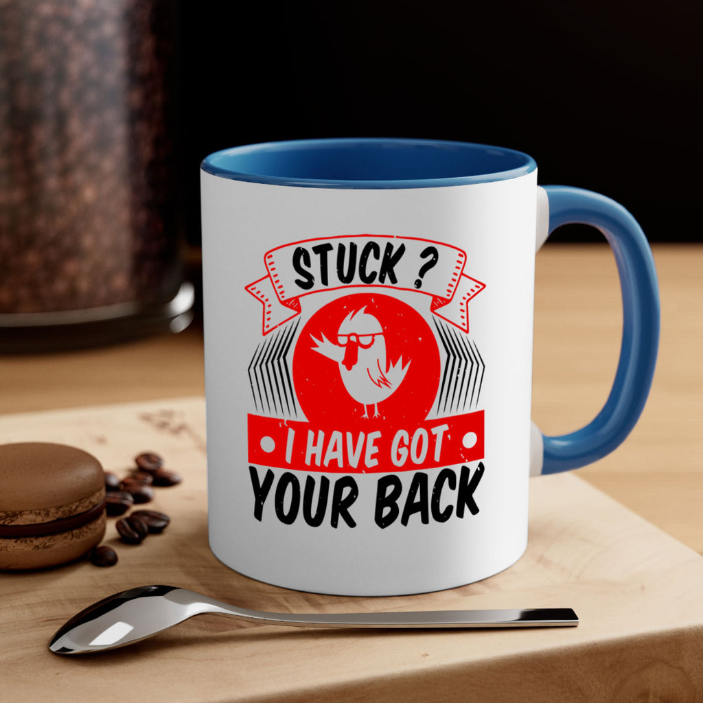 Stuck I have got your back Style 18#- duck-Mug / Coffee Cup
