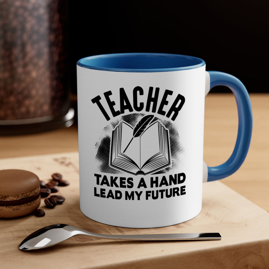 Teacher take a hand Style 202#- teacher-Mug / Coffee Cup