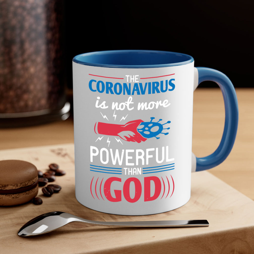 The coronavirus is not more powerful than God Style 21#- corona virus-Mug / Coffee Cup