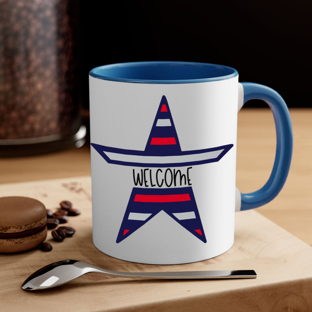 Welcome Style 186#- 4th Of July-Mug / Coffee Cup
