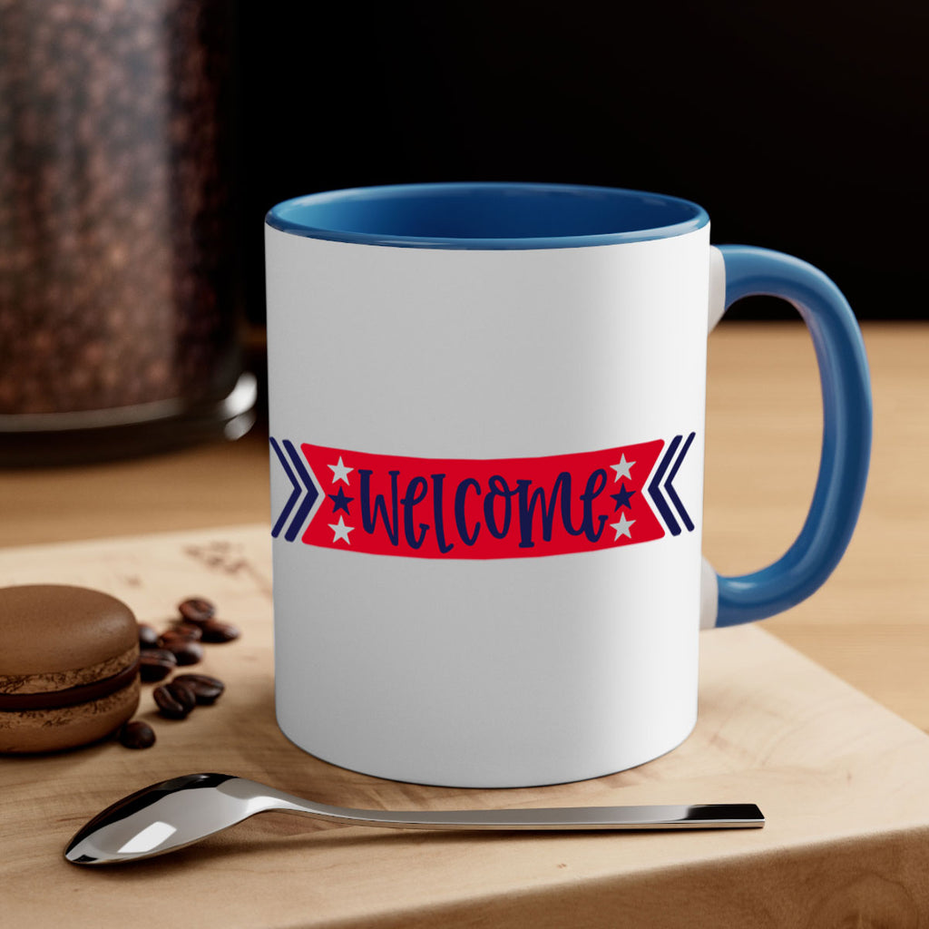 Welcome Style 187#- 4th Of July-Mug / Coffee Cup
