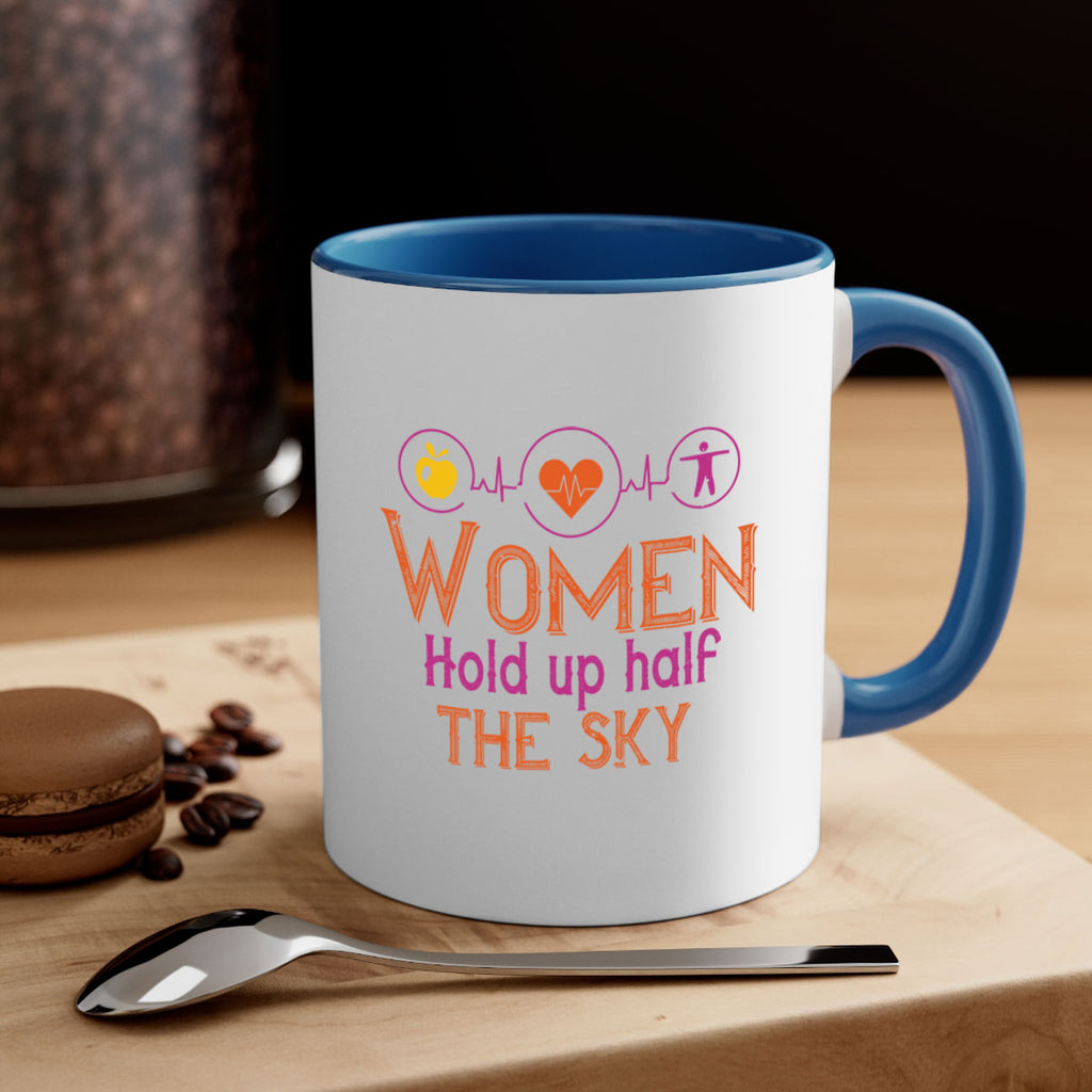 Women hold up half the sky Style 7#- World Health-Mug / Coffee Cup