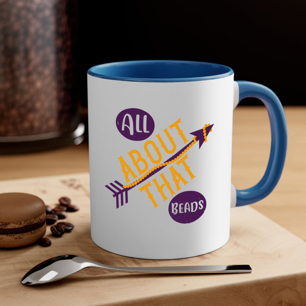 all about that beads 62#- mardi gras-Mug / Coffee Cup