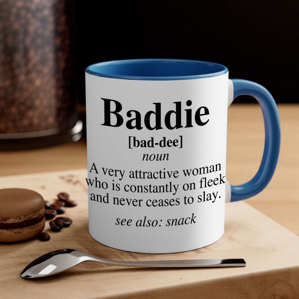 baddie definition 269#- black words - phrases-Mug / Coffee Cup