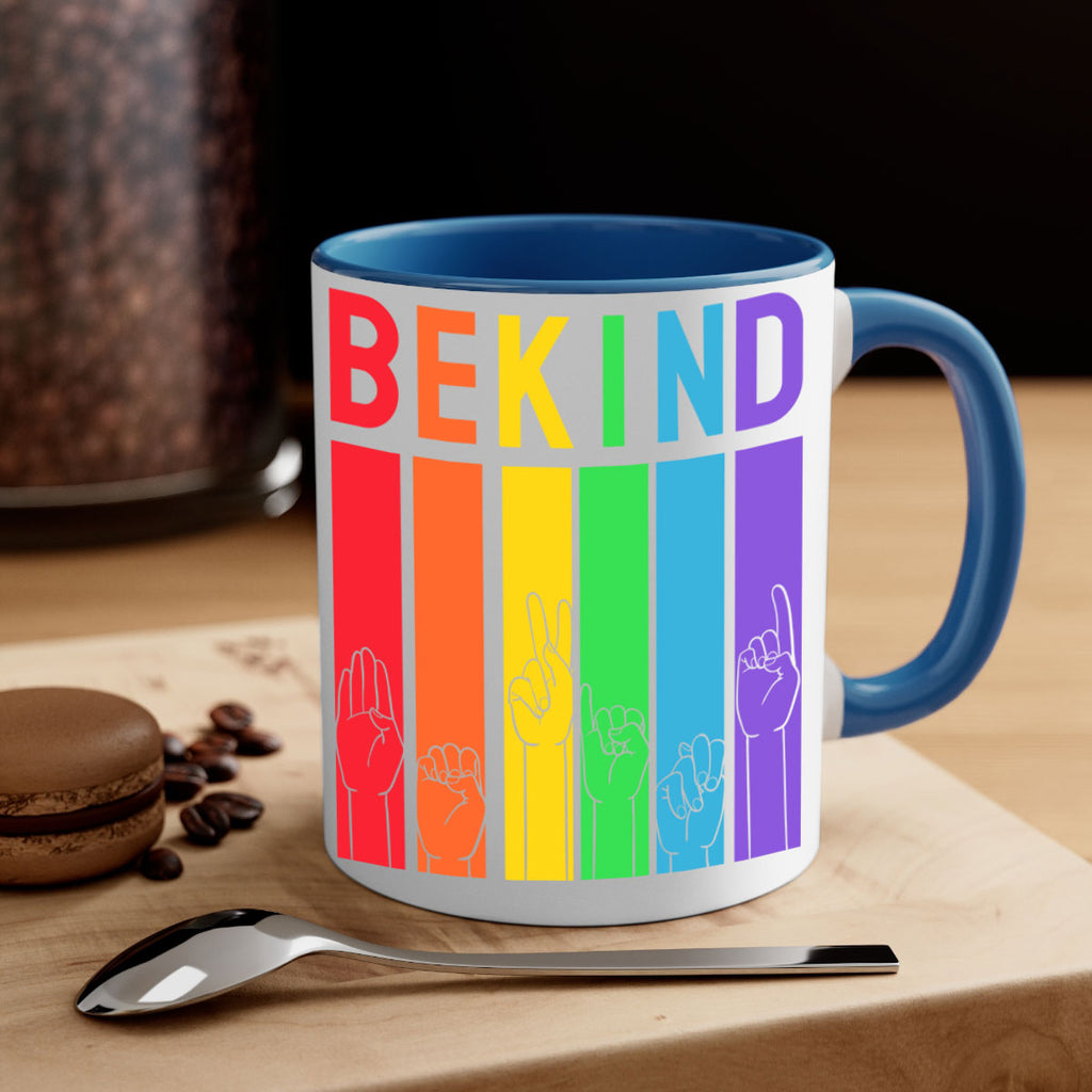 be kind hand sign language 163#- lgbt-Mug / Coffee Cup