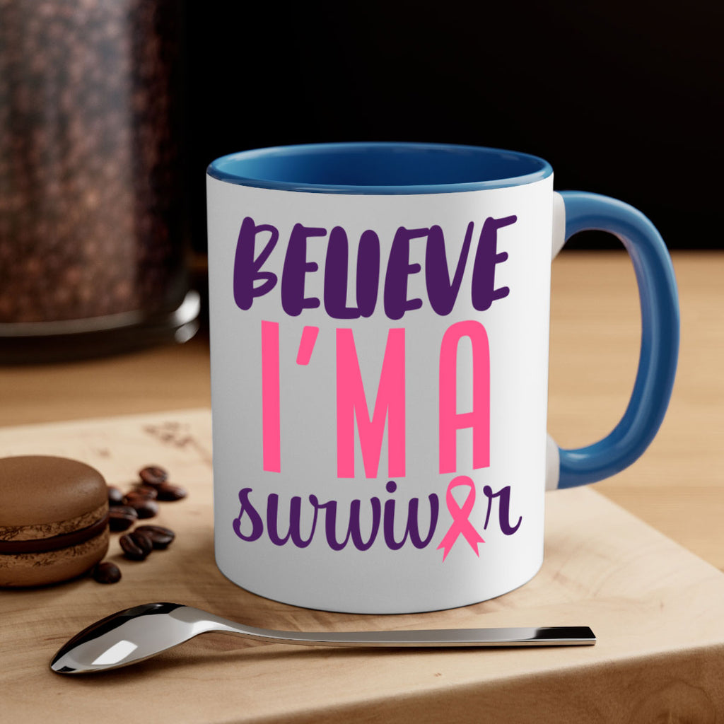 believe im a survivor Style 16#- breast cancer-Mug / Coffee Cup