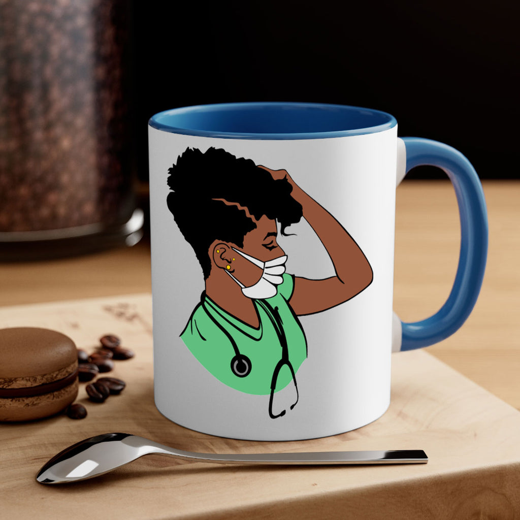 black nurse 2#- Black women - Girls-Mug / Coffee Cup