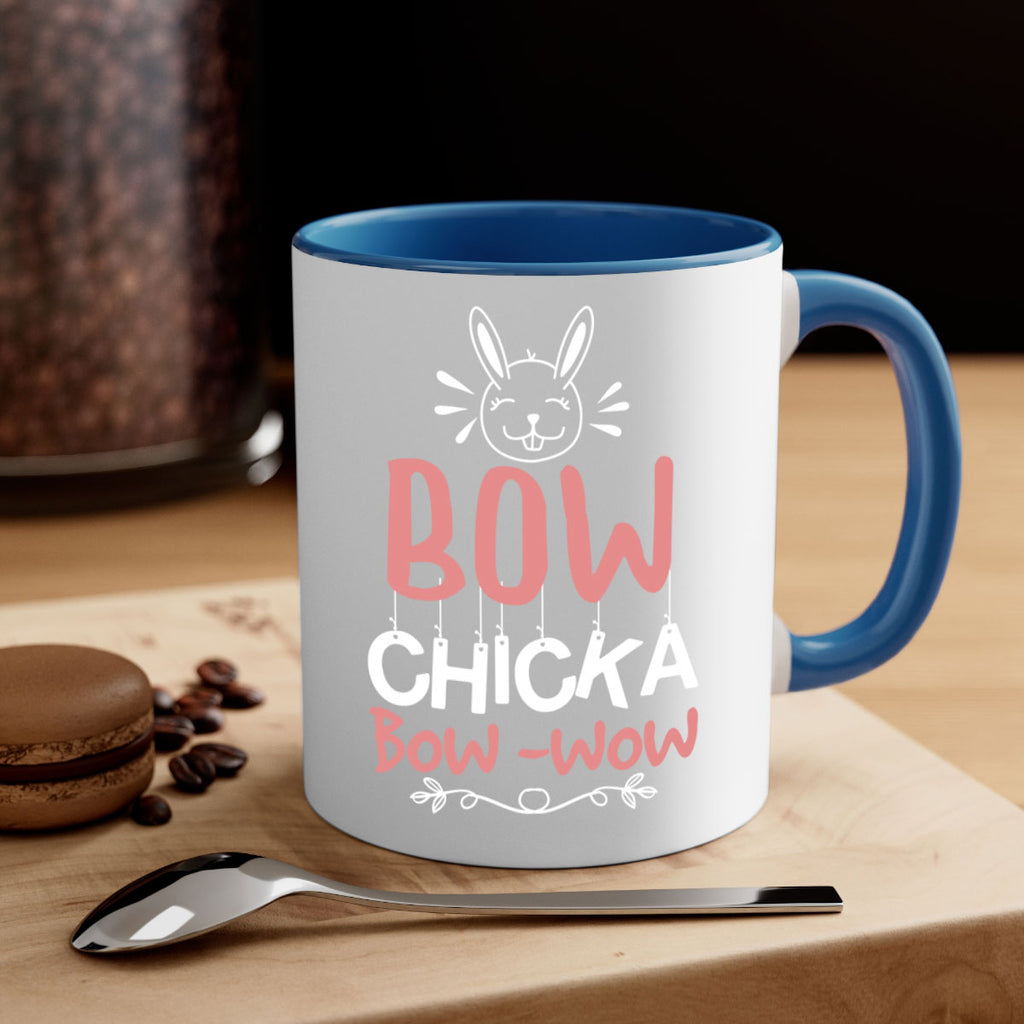 bow chicka bow wow 100#- easter-Mug / Coffee Cup