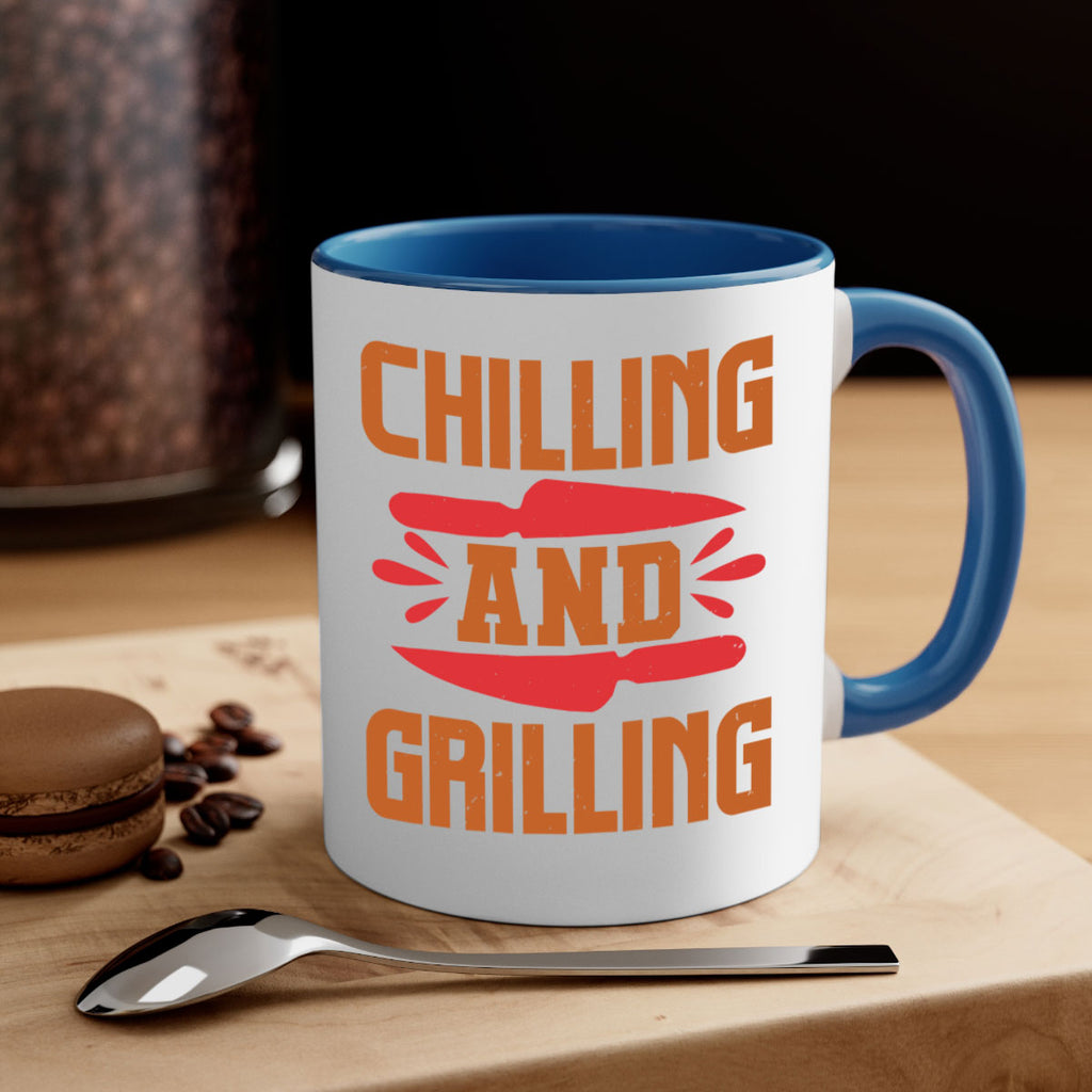 chilling and grilling 48#- bbq-Mug / Coffee Cup