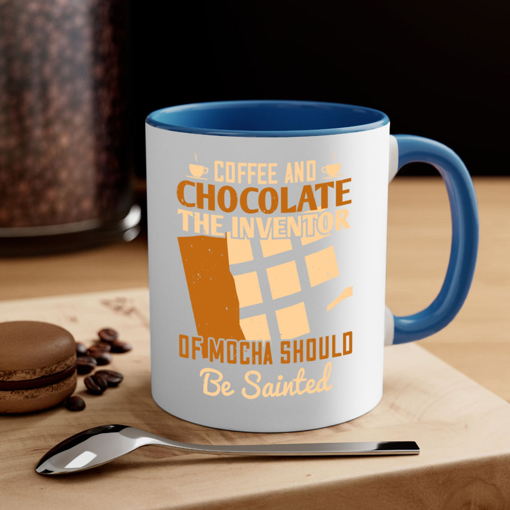 coffee and chocolate—the inventor of mocha should be sainted 42#- chocolate-Mug / Coffee Cup