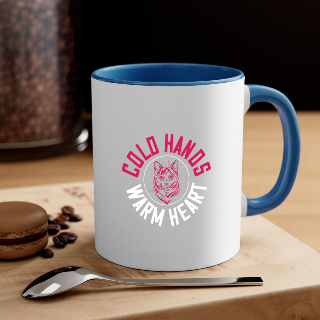 cold hands warm heart Style 42#- cat-Mug / Coffee Cup