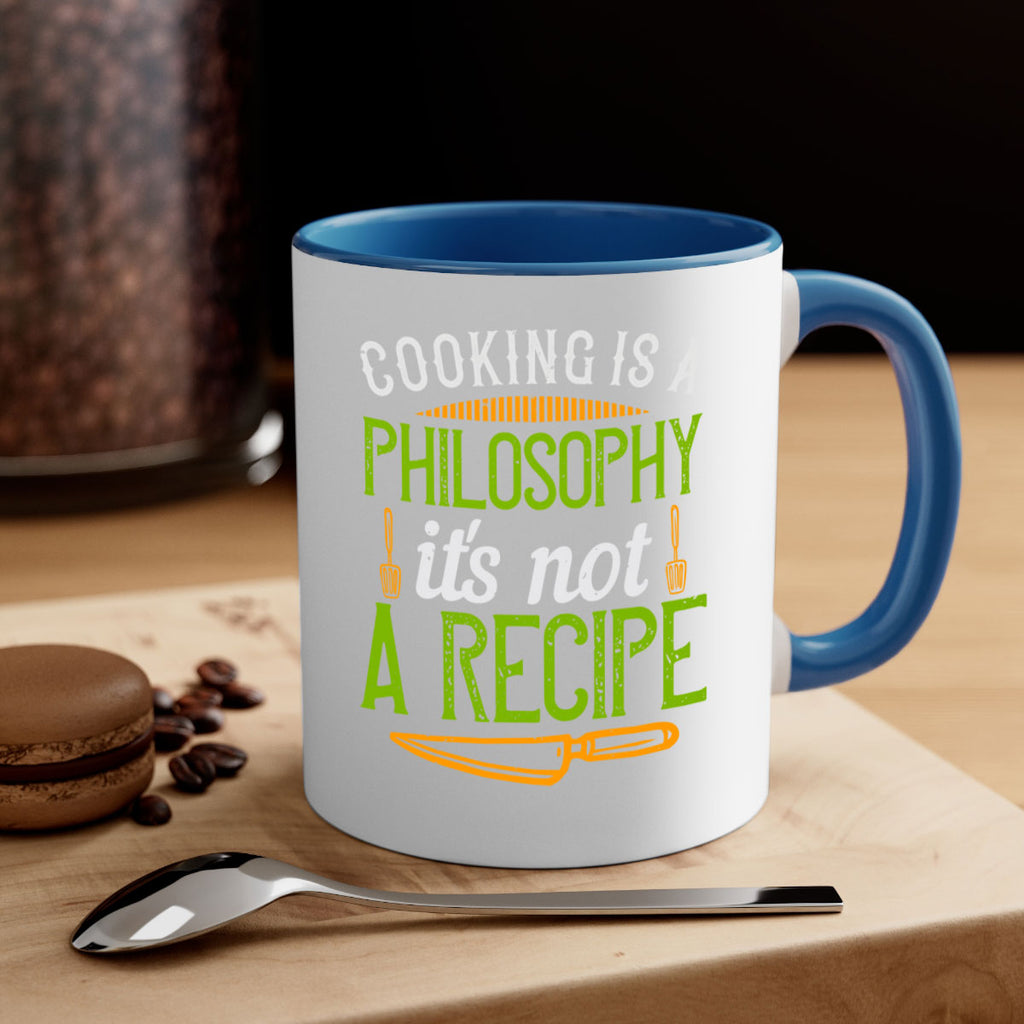 cooking is a philosophyits not a recipe 48#- cooking-Mug / Coffee Cup
