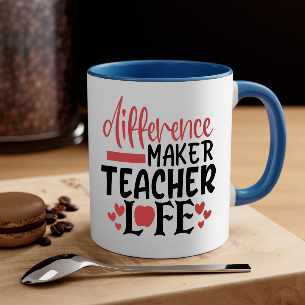 difference maker teacher life Style 184#- teacher-Mug / Coffee Cup