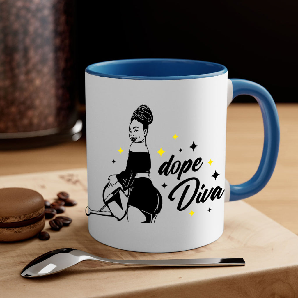 dope diva 4#- Black women - Girls-Mug / Coffee Cup