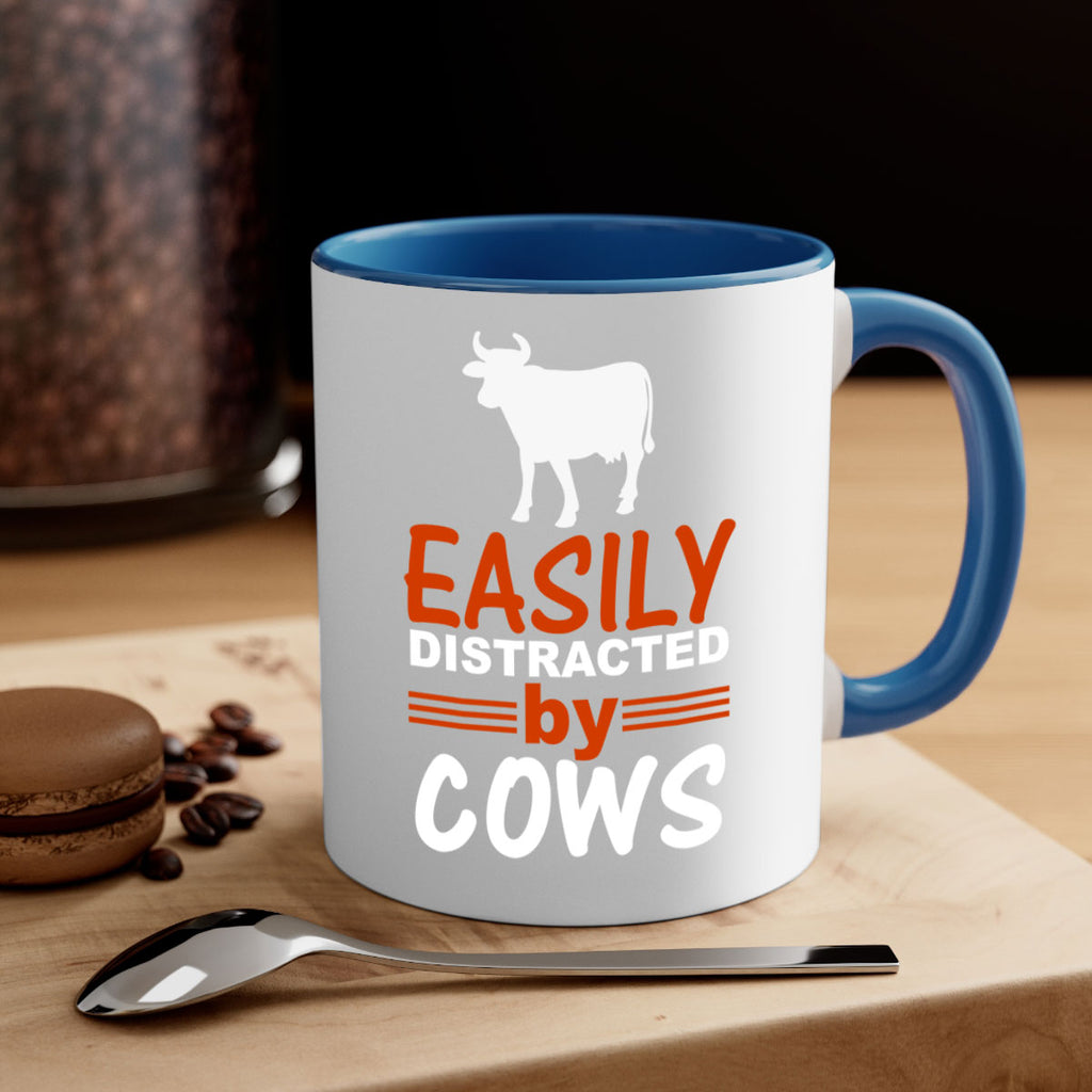 easily distracted by cows Style 4#- Cow-Mug / Coffee Cup