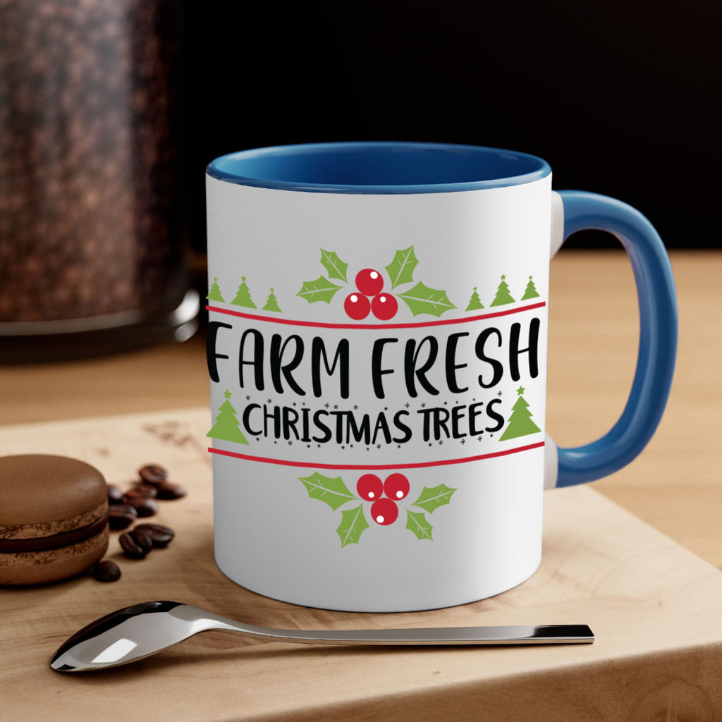 farm fresh christmas trees style 207#- christmas-Mug / Coffee Cup