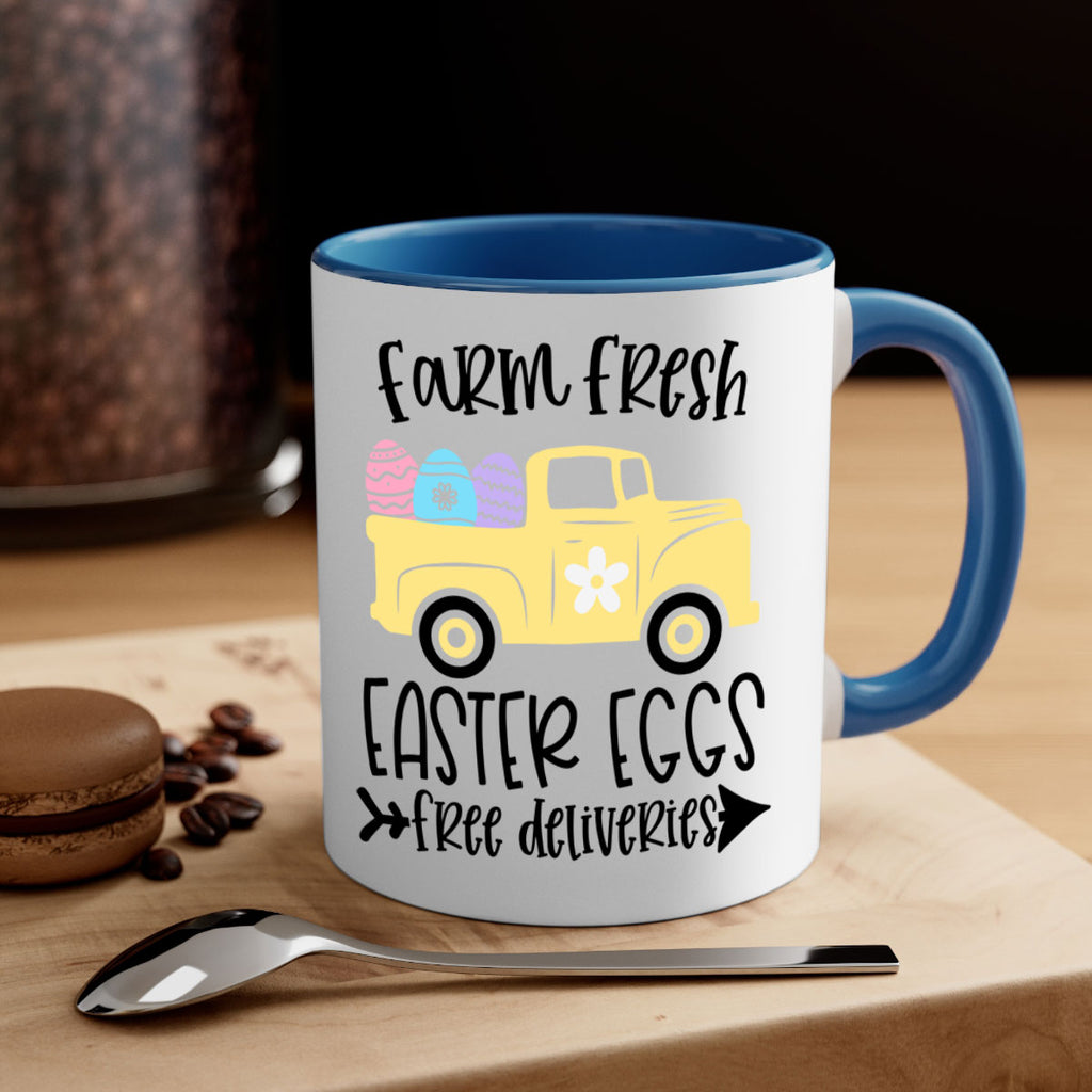 farm fresh easter eggs 46#- easter-Mug / Coffee Cup