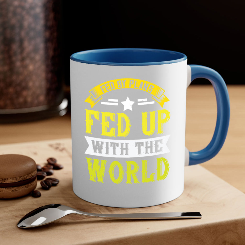 fed by plans fed up with the world 137#- vegan-Mug / Coffee Cup