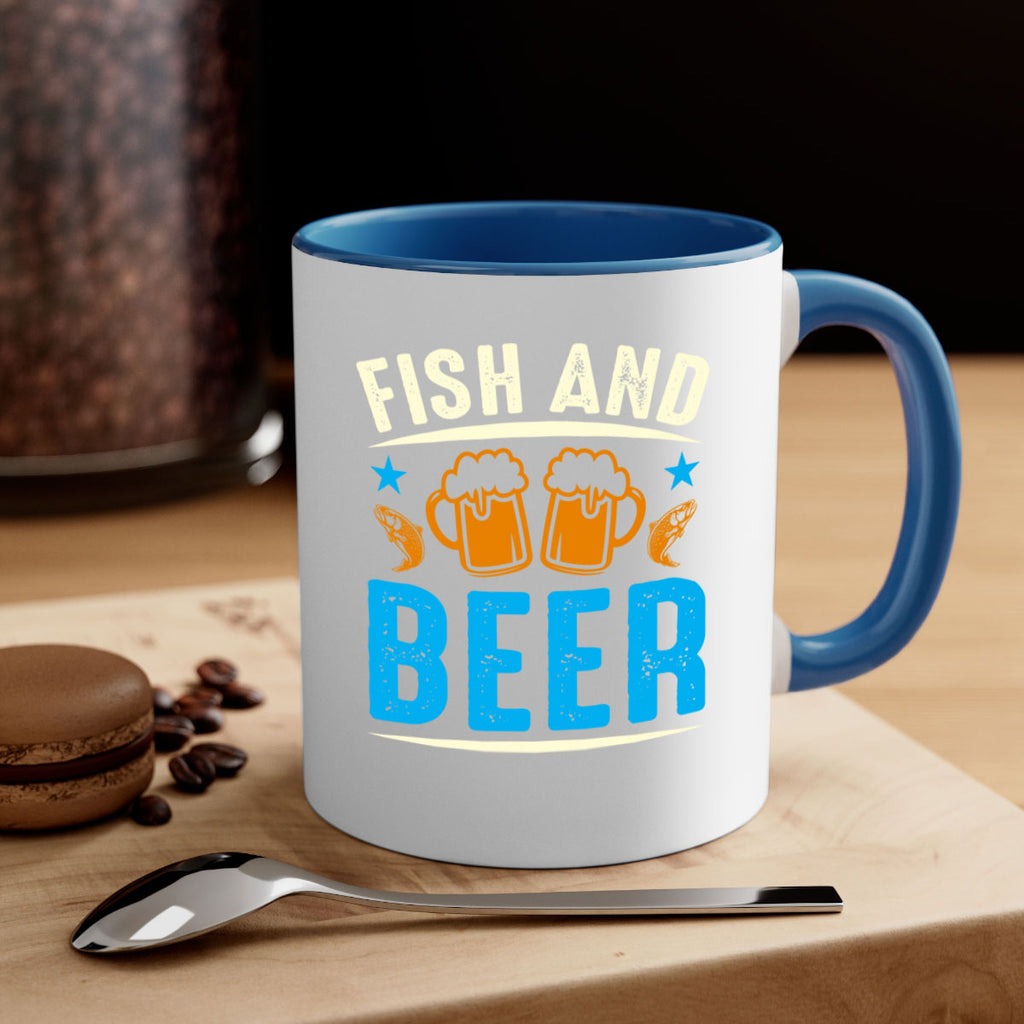 fish and beer 114#- beer-Mug / Coffee Cup