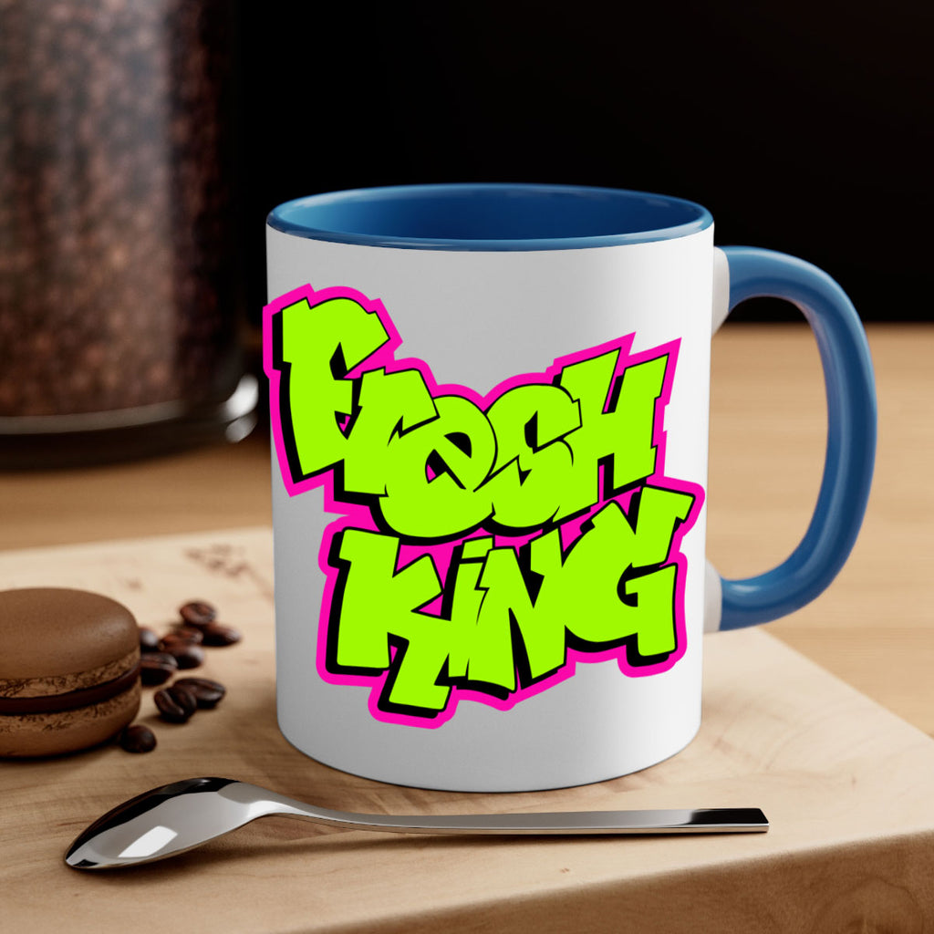 fresh king 147#- black words - phrases-Mug / Coffee Cup