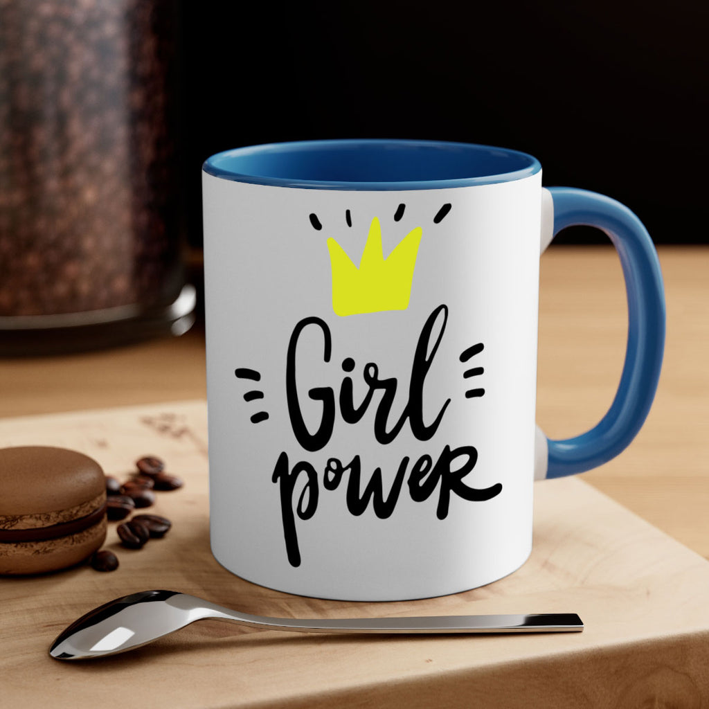 girl power crown 35#- Black women - Girls-Mug / Coffee Cup