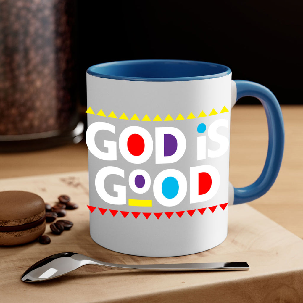 god is good 143#- black words - phrases-Mug / Coffee Cup