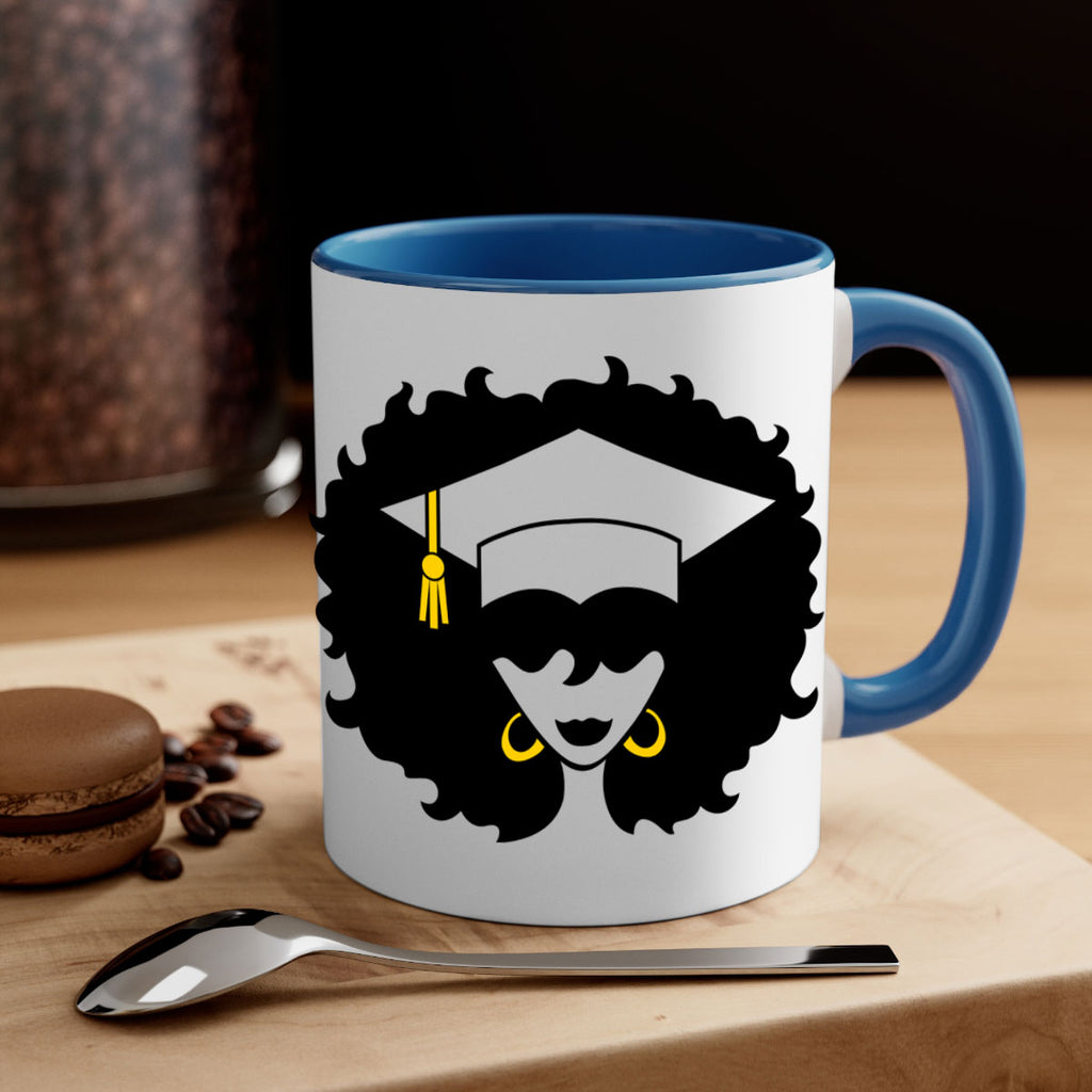 grad black woman 33#- Black women - Girls-Mug / Coffee Cup