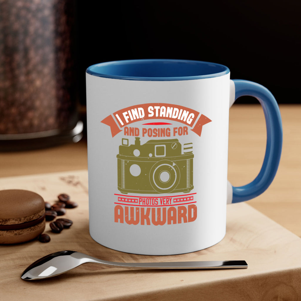 i find standing and posing for photos very awkward 37#- photography-Mug / Coffee Cup