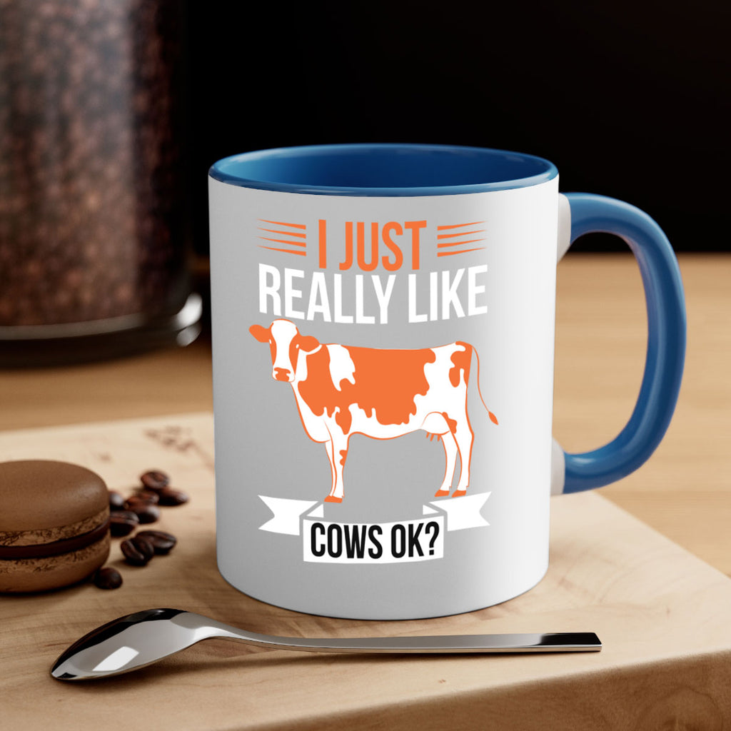 i just really like cows ok Style 3#- Cow-Mug / Coffee Cup