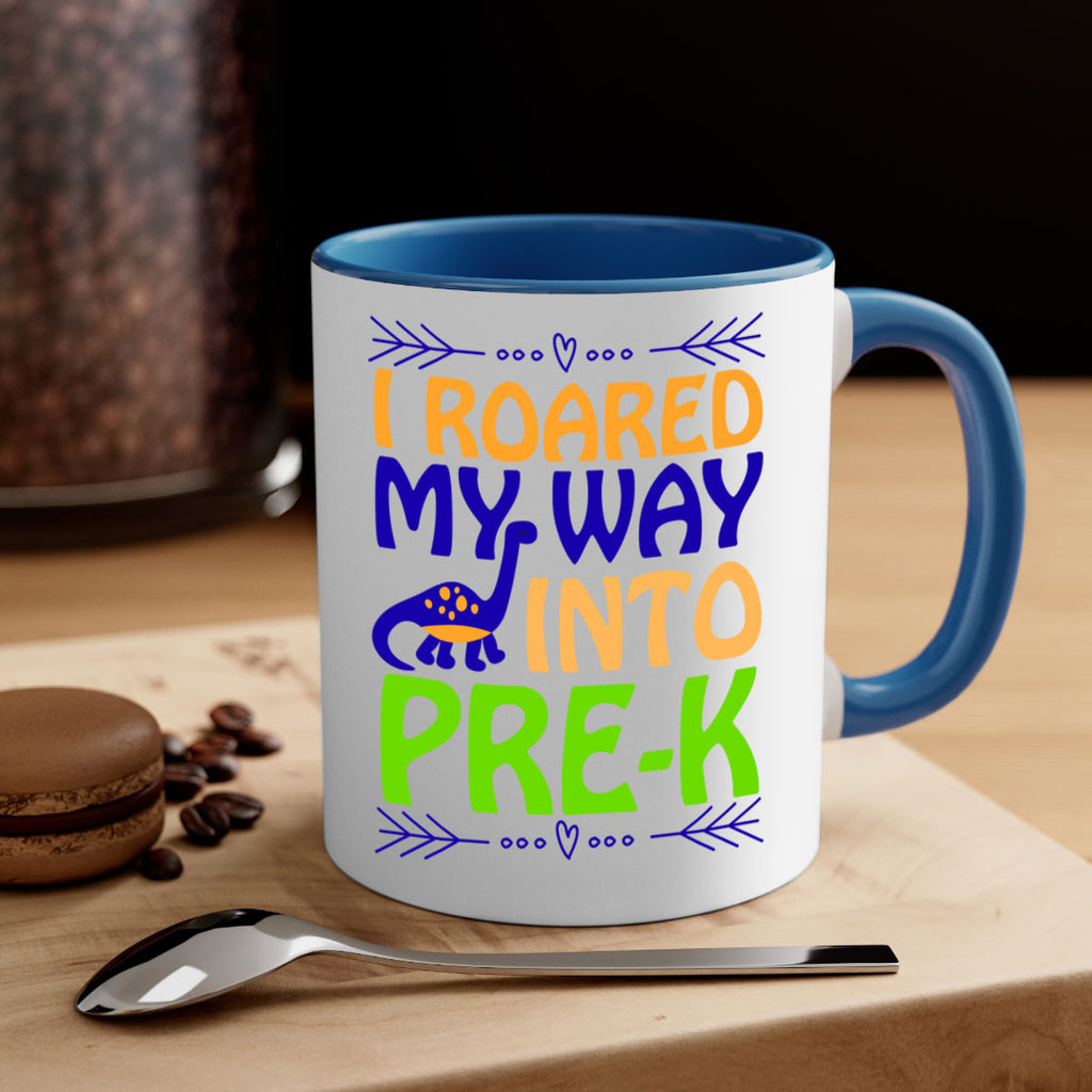 i roared my way into prek 20#- mardi gras-Mug / Coffee Cup